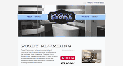 Desktop Screenshot of poseyplumbing.net